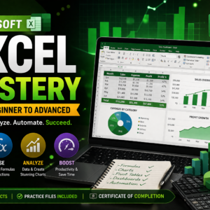 Master Microsoft Excel From Beginner to Advanced