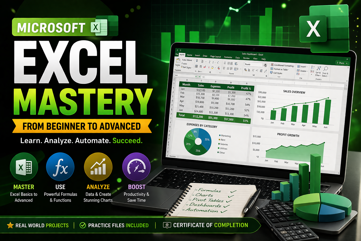 Protected: Master Microsoft Excel From Beginner to Advanced